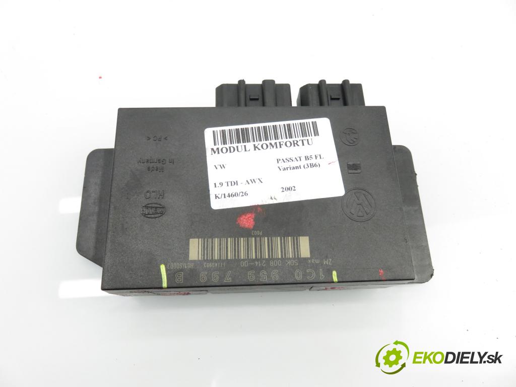 VW PASSAT B5.5 Variant (3B6) KOMBI 2002 96,00 1.9 TDI - AWX 1896,00 MODUL komfortu 1C0959799B