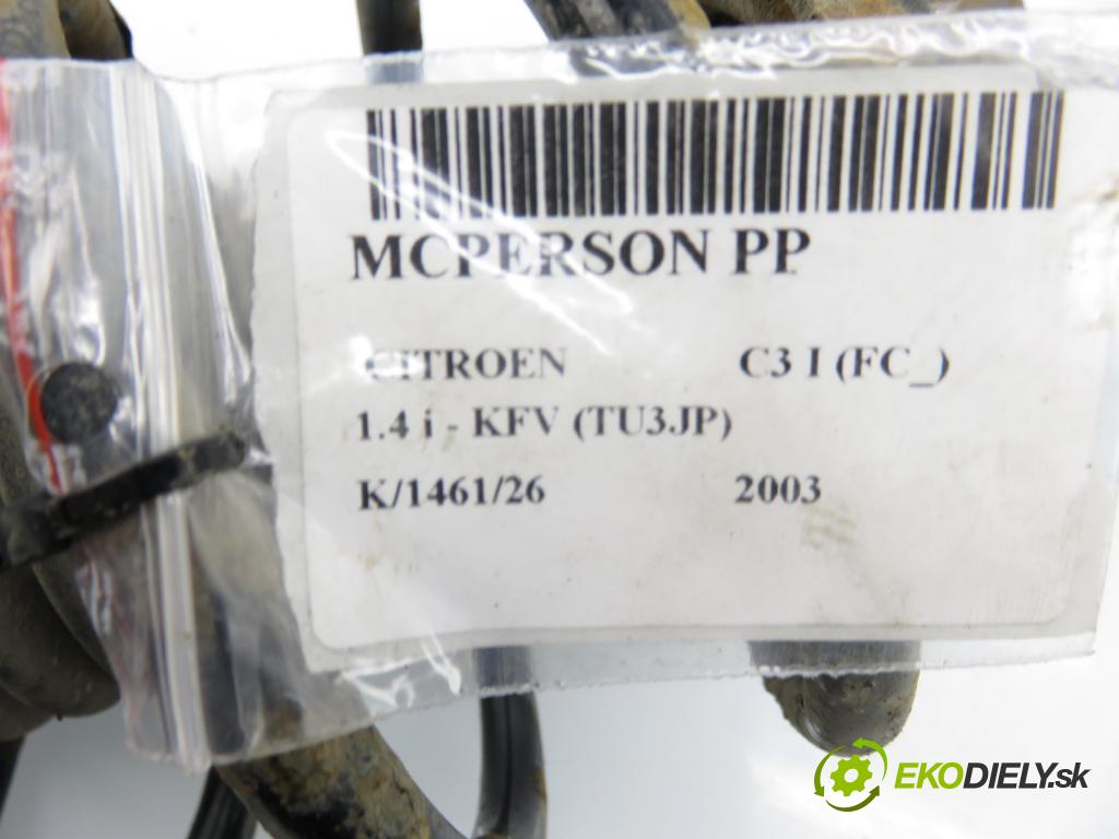 CITROEN C3 I (FC_) HB 2003 54,00 1.4 i - KFV (TU3JP) 1360,00 MCPERSON PP