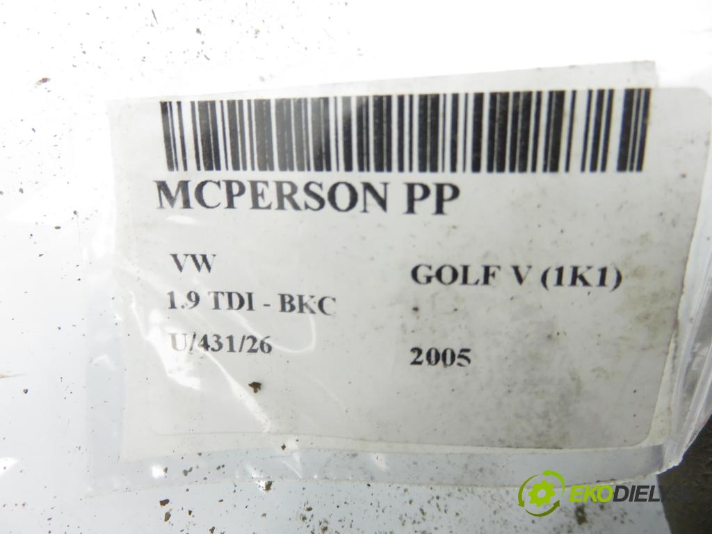 VW GOLF V (1K1) HB 2005 77,00 1.9 TDI PD 105 - BKC 1896,00 MCPERSON PP