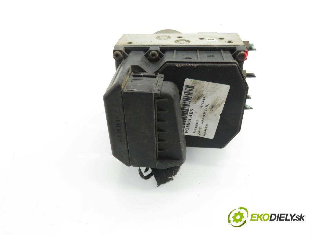 PEUGEOT 307 (3A/C) HB 2002 100,00 2.0 16V - RFN (EW10J4) 1997,00 Pumpa ABS 0265950084 ; 0265225188 (Pumpa ABS)