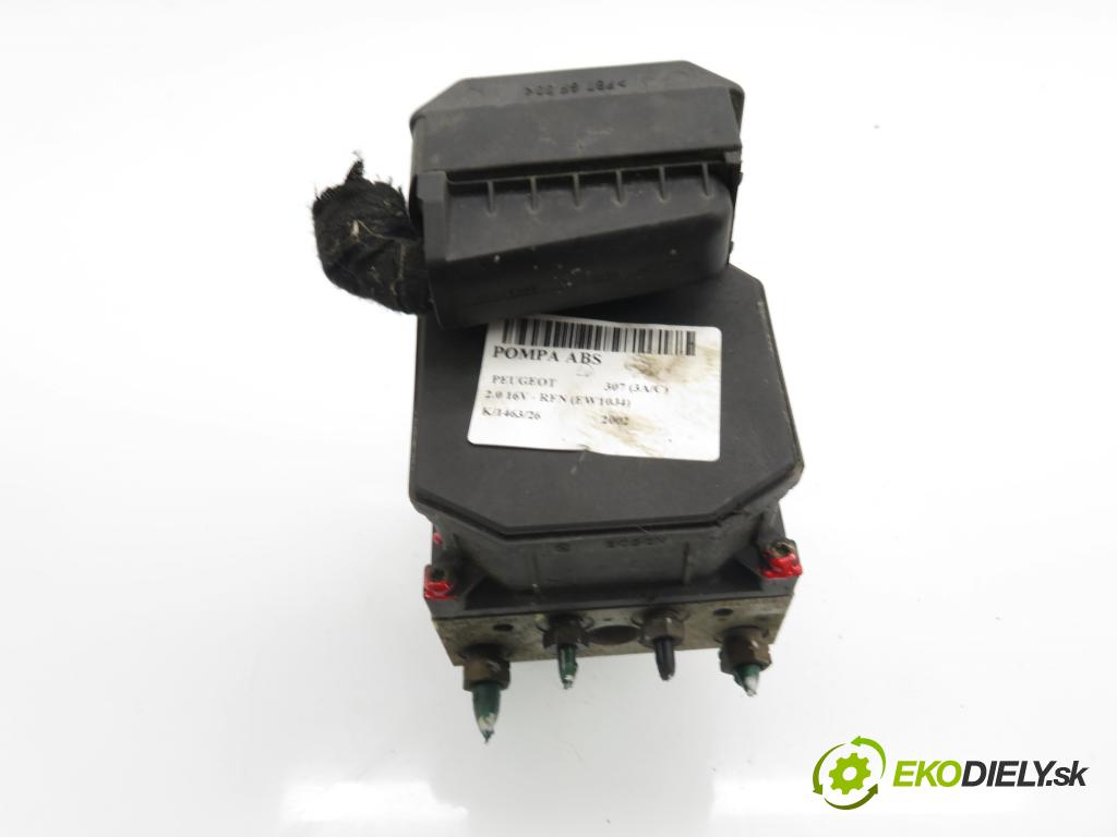 PEUGEOT 307 (3A/C) HB 2002 100,00 2.0 16V - RFN (EW10J4) 1997,00 Pumpa ABS 0265950084 ; 0265225188 (Pumpa ABS)