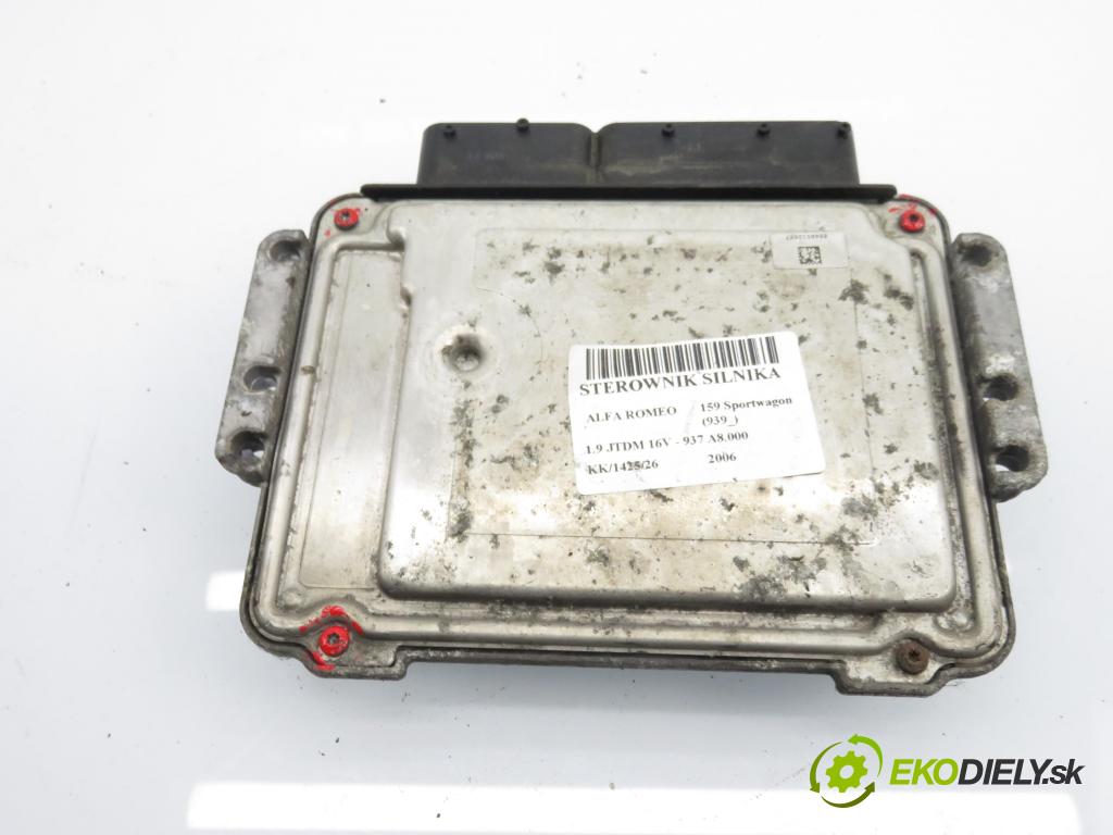 ALFA ROMEO 159 Sportwagon (939_) KOMBI 2006 100,00 1.9 JTDM 16V - 937 A8.000 1910,00 řídící jednotka motora 0281013140 ; 55204663