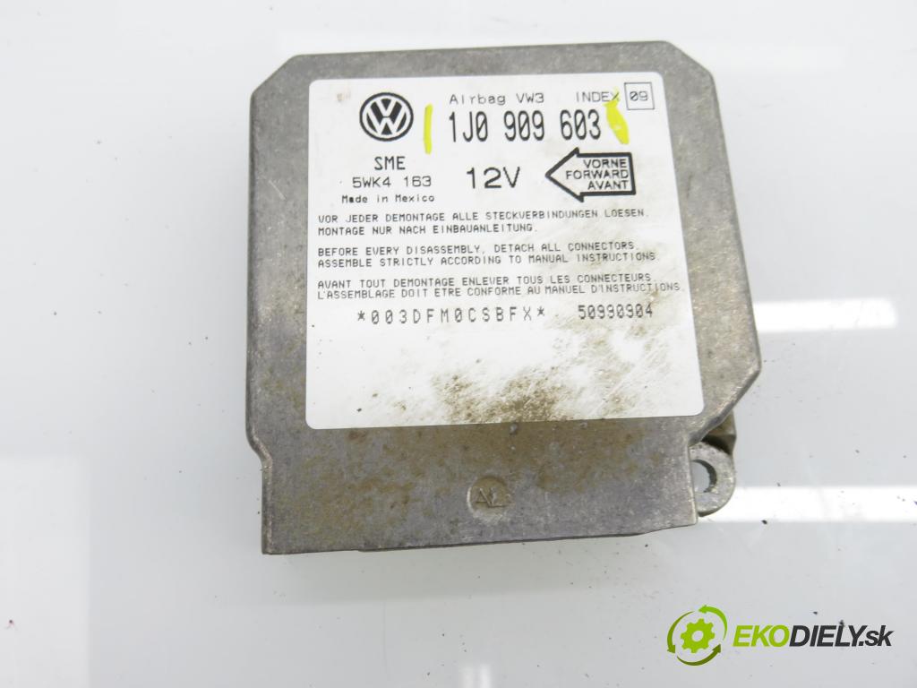 SKODA OCTAVIA I (1U2) LIFTBACK 2000 55,00 1.6 - AEE 1598,00 MODUL air BAG 1J0909603