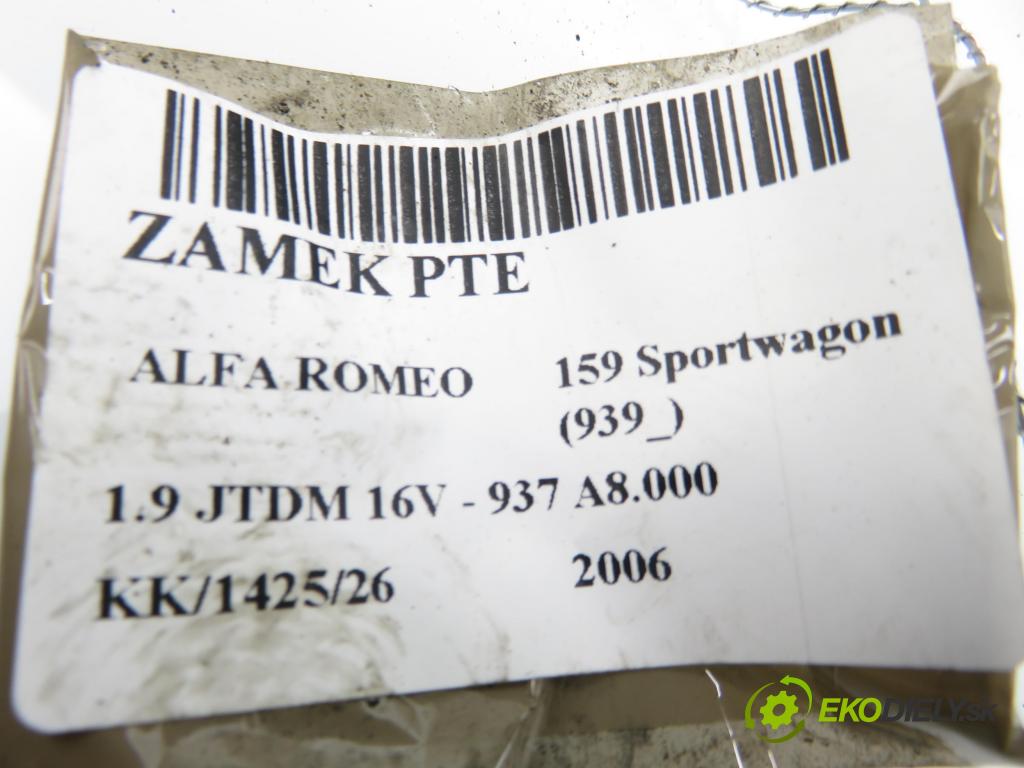 ALFA ROMEO 159 Sportwagon (939_) KOMBI 2006 100,00 1.9 JTDM 16V - 937 A8.000 1910,00 zámok PTE