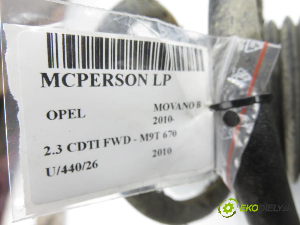OPEL MOVANO B Skrzynia (X62) FURGON 2010 74,00 2.3 CDTI FWD - M9T 670 2298,00 MCPERSON LP 317422