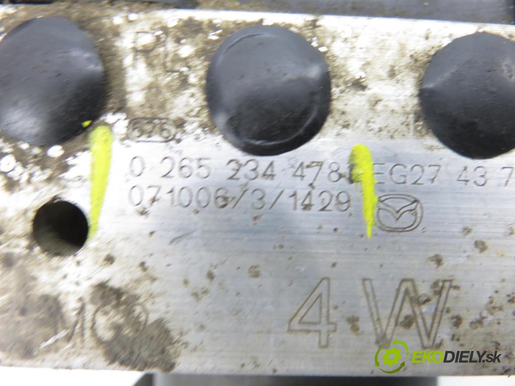 MAZDA CX-7 (ER) SUV 2008 182,00 2.3 - L3-VDT 2261,00 Pumpa ABS 0265950568 ; 0265234478 ; EG27437A0 (Pumpa ABS)
