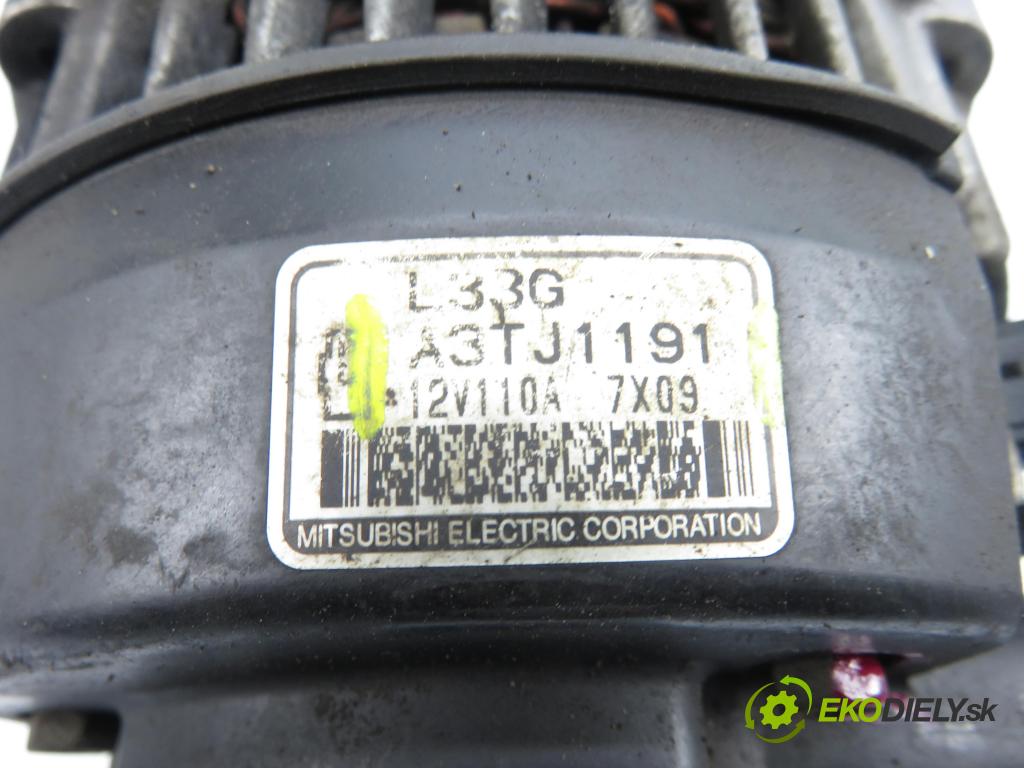 MAZDA CX-7 (ER) SUV 2008 182,00 2.3 - L3-VDT 2261,00 Alternátor A3TJ1191 (Alternátor)