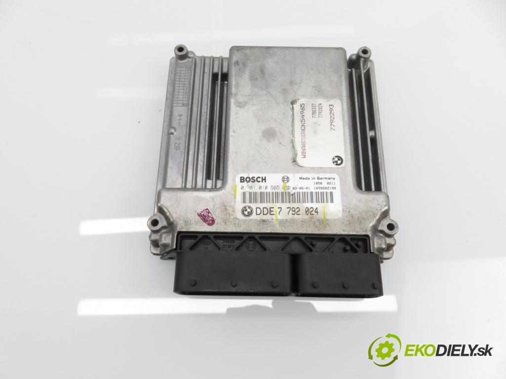 BMW 3 (E46) SEDAN 2003 110,00 320 d 150 - M47 D20 (204D4) 1995,00 Riadiaca jednotka Motor 7792024 ; 0281010565