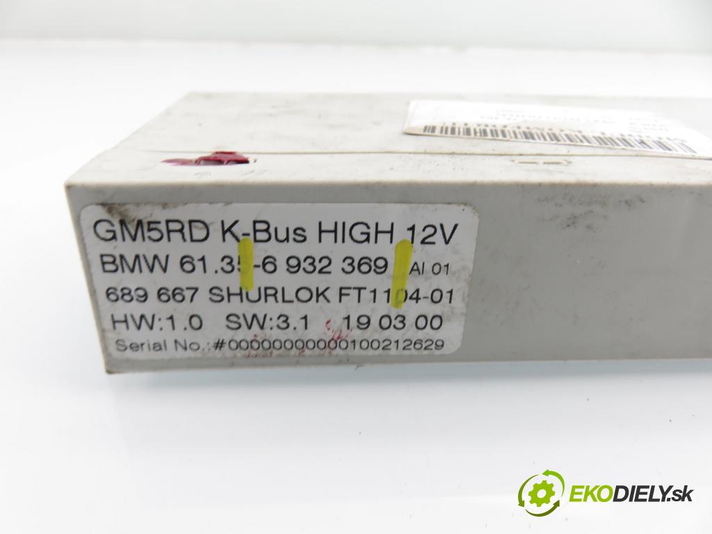 BMW 3 (E46) SEDAN 2003 110,00 320 d - M47 D20 (204D4) 1995,00 MODUL komfortu 6932369