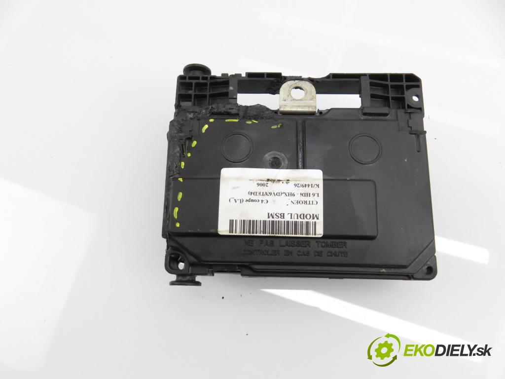 CITROEN C4 coupe (LA_) HB 2006 66,00 1.6 HDi - 9HX (DV6ATED4) 1560,00 MODUL BSM 9658539680 ; S118983006N