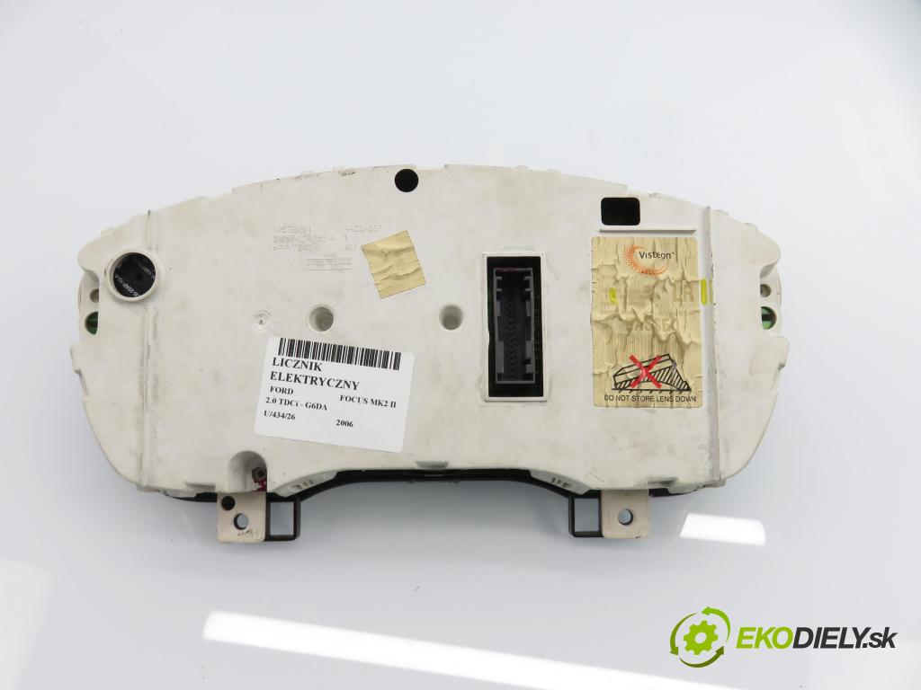 FORD FOCUS II (DA_, HCP) HB 2006 100,00 2.0 TDCi - G6DA 1997,00 prístrojovka elektrický 4U7T10849LR