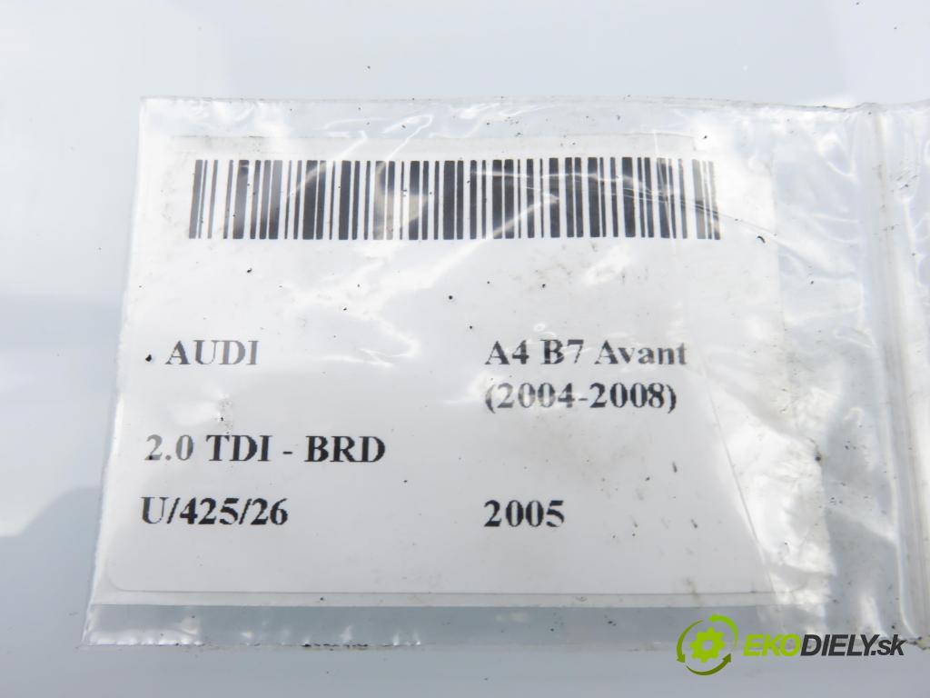 AUDI A4 Avant (8ED, B7) KOMBI 2005 125,00 2.0 TDI - BRD 1968,00 Rúra intercoolera turba 8E0145790N
