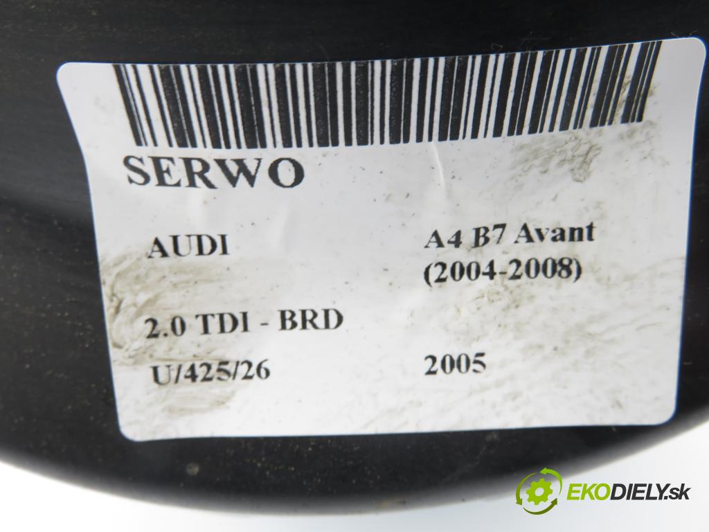 AUDI A4 Avant (8ED, B7) KOMBI 2005 125,00 2.0 TDI - BRD 1968,00 posilovač 03785945024 ; 8E0612105AG (Servočerpadlo)