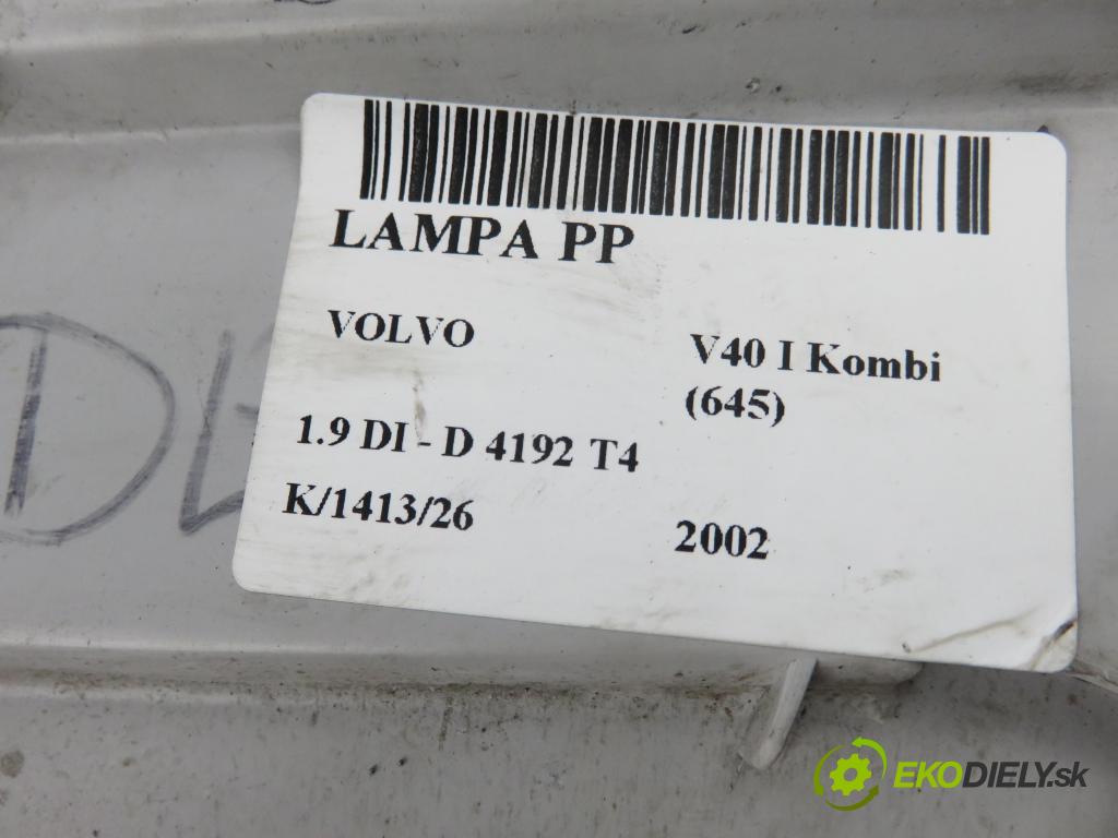 VOLVO V40 Kombi (645) KOMBI 2002 75,00 1.9 DI - D 4192 T4 1870,00 Svetlo PP 30859620