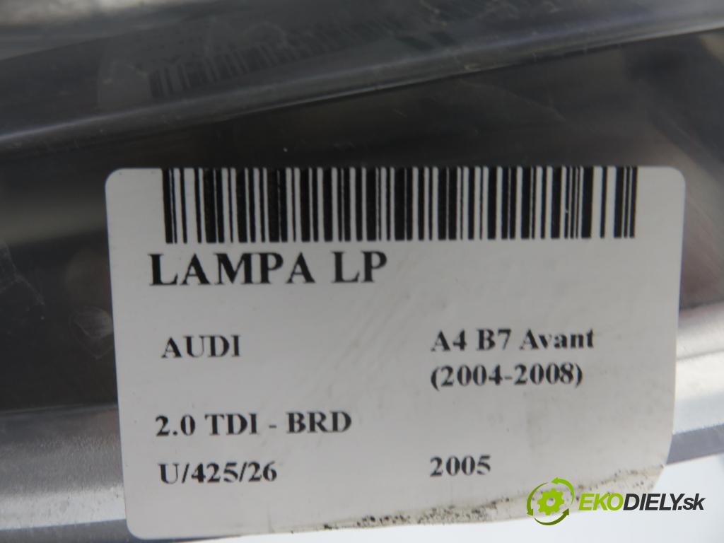 AUDI A4 Avant (8ED, B7) KOMBI 2005 125,00 2.0 TDI - BRD 1968,00 Svetlo LP 8E0941003AJ