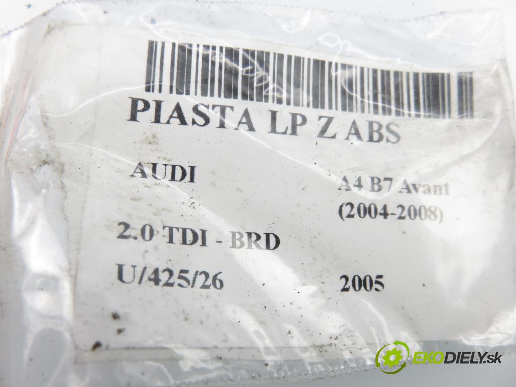 AUDI A4 Avant (8ED, B7) KOMBI 2005 125,00 2.0 TDI - BRD 1968,00 náboj LP ABS