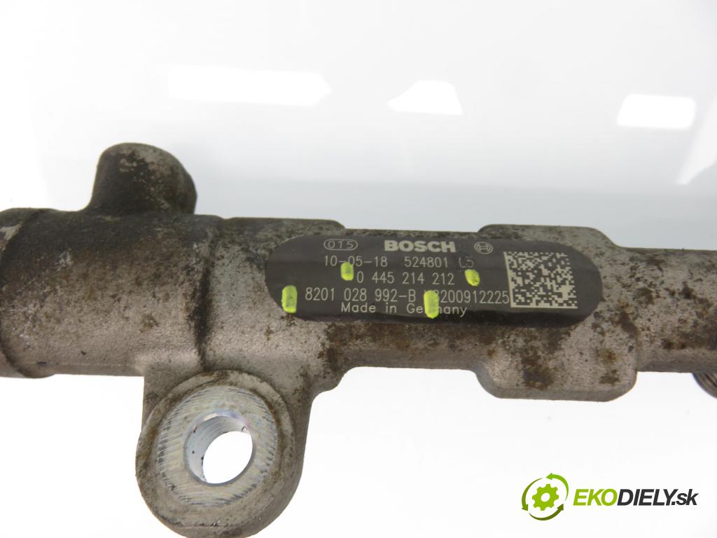 OPEL MOVANO B Skrzynia (X62) FURGON 2010 74,00 2.3 CDTI FWD - M9T 670 2298,00 lišta vstřikovací 0281006036 ; 8201028992B ; 0445214212 (Vstřikovací lišta)