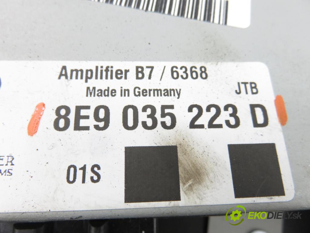 AUDI A4 Avant (8ED, B7) KOMBI 2005 125,00 2.0 TDI - BRD 1968,00 reproduktor dveře 8E0035411 ; 8E9035382D ; 8E9035223D