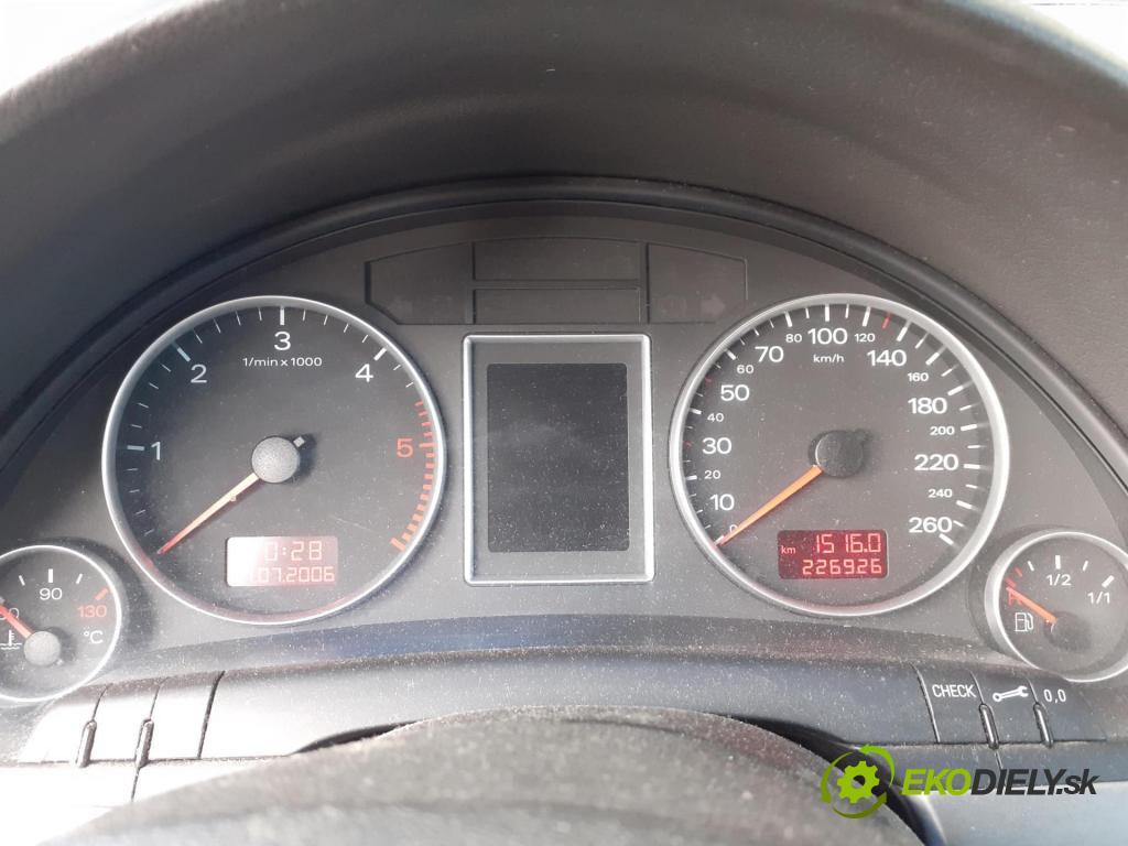 AUDI A4 Avant (8ED, B7) KOMBI 2005 125,00 2.0 TDI - BRD 1968,00 prístrojovka elektrický 0263626226 ; 8E0920932K