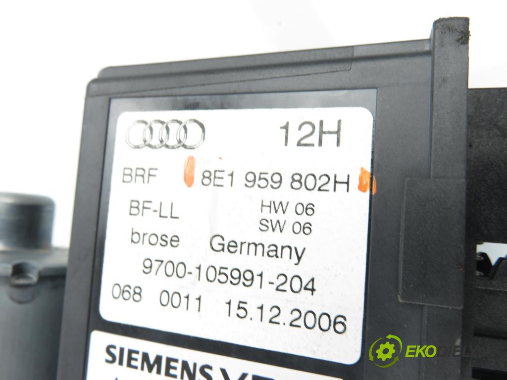 AUDI A4 Avant (8ED, B7) KOMBI 2005 125,00 2.0 TDI - BRD 1968,00 mechanismus oken PPE 8E1959802H ; 5WK49201CBF