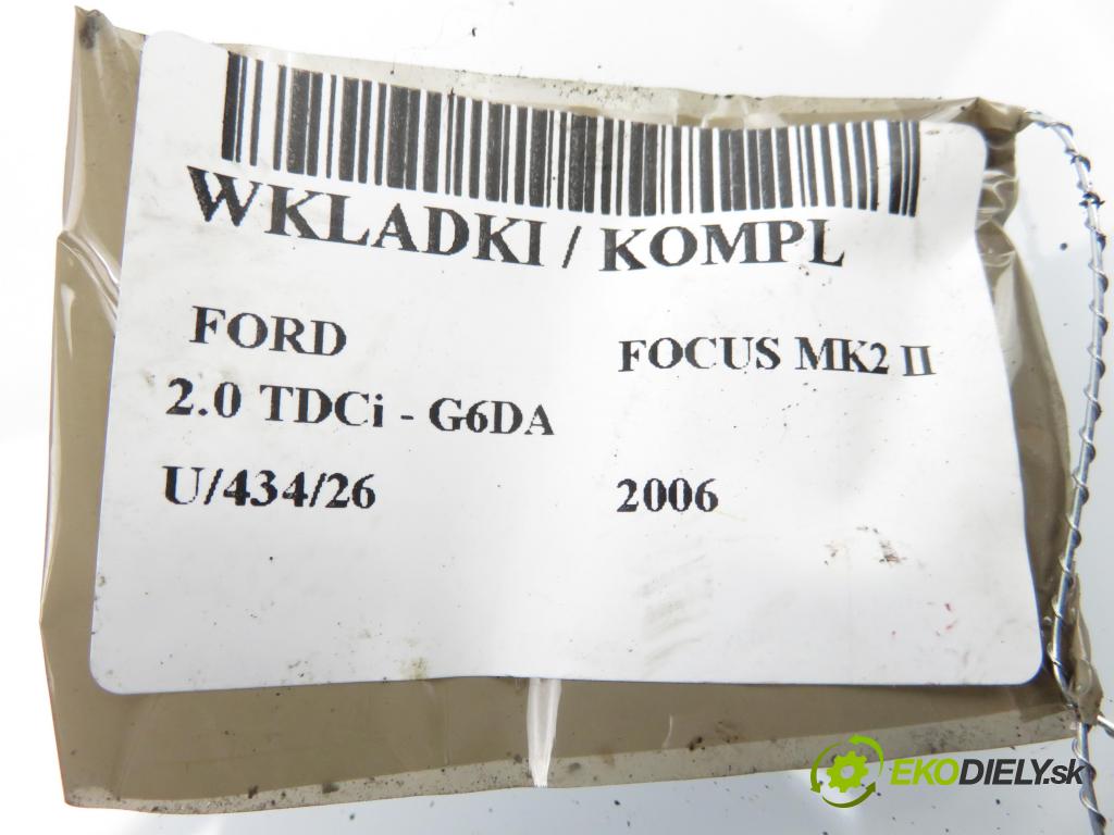 FORD FOCUS II (DA_, HCP) HB 2006 100,00 2.0 TDCi - G6DA 1997,00 zámok kapoty 4M5AA16C826AD