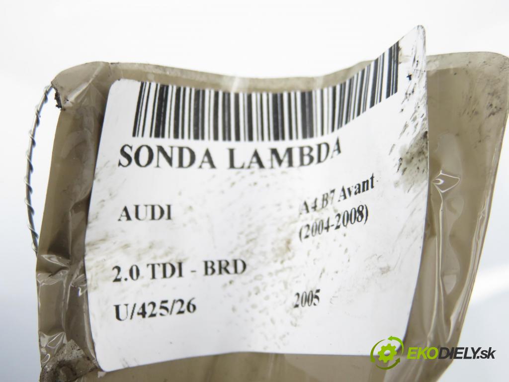 AUDI A4 Avant (8ED, B7) KOMBI 2005 125,00 2.0 TDI - BRD 1968,00 sonda lambda 03G906262M (Lambda sonda)