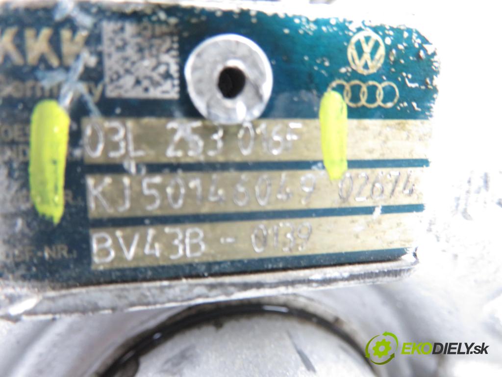 VW PASSAT CC B6 (357) FASTBACK 2009 103,00 2.0 TDI - CBAB 1968,00 Turbodúchadlo 03L253016F (Turbodúchadlo (kompletné))