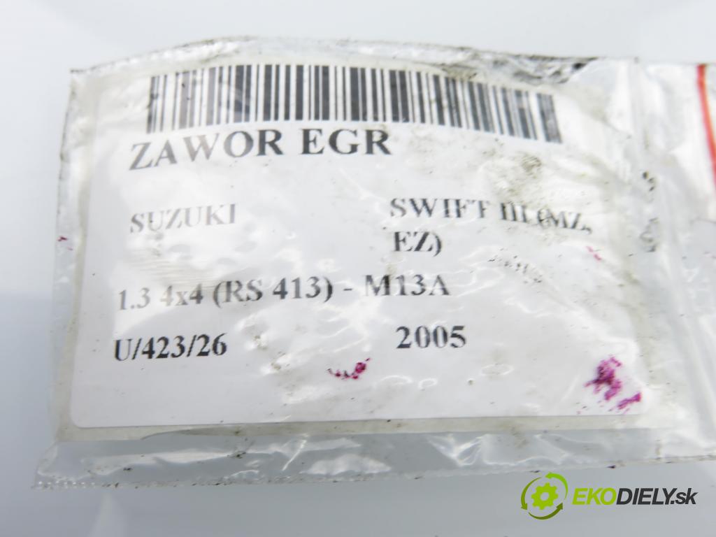 SUZUKI SWIFT III (MZ, EZ) HB 2005 68,00 1.3 4x4 (RS 413) - M13A 1328,00 VENTIL EGR 69G0 ; 79073