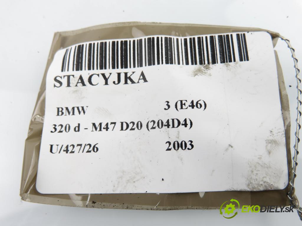BMW 3 (E46) SEDAN 2003 110,00 320 d - M47 D20 (204D4) 1995,00 spinačka 6751674 ; 042119006 (Spínacia skrinka)