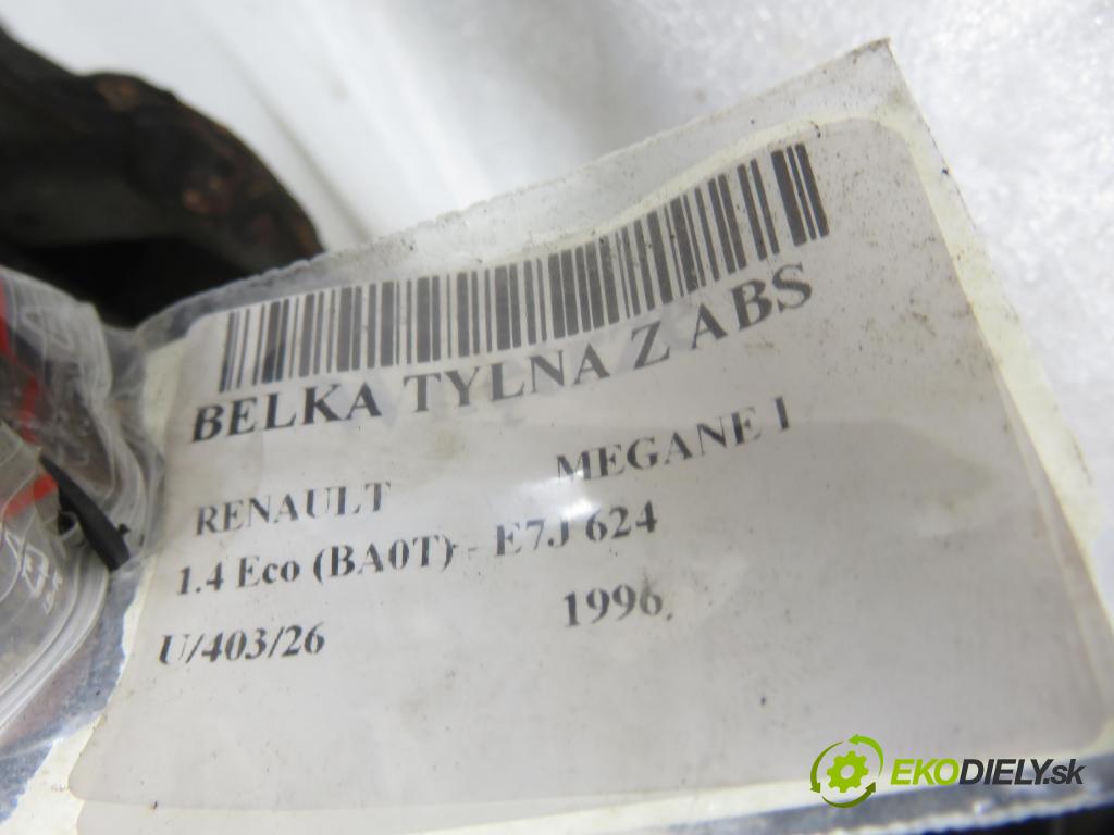 RENAULT MEGANE I (BA0/1_) HB 1996 52,00 1.4 Eco (BA0T) - E7J 624 1390,00 Výstuha zadná