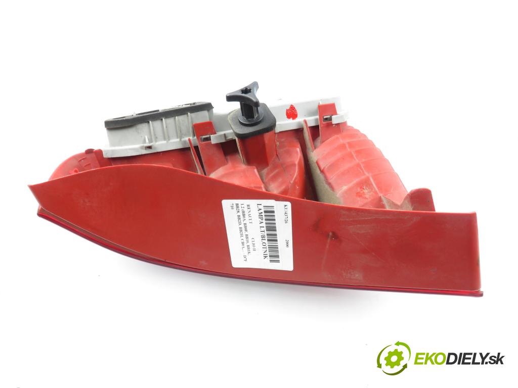RENAULT CLIO II (BB_, CB_) HB 2000 43,00 1.2 (BB0A, BB0F, BB10, BB1K, BB28, BB2D, BB2H, CB0 1149,00 světlo levé zadní 8200071413