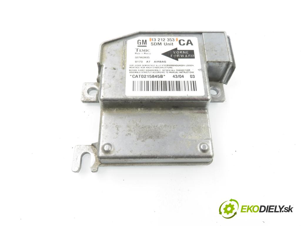 OPEL CORSA C (X01) HB 2004 74,00 1.7 CDTI - Z 17 DTH 1686,00 MODUL air BAG 13212353
