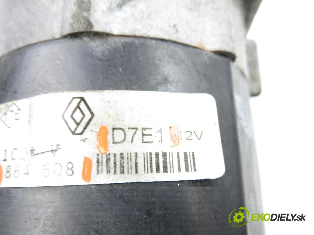 RENAULT CLIO II (BB_, CB_) HB 2000 43,00 1.2 (BB0A, BB0F, BB10, BB1K, BB28, BB2D, BB2H, CB0 1149,00 Štartér D7E1 ; 867838 ; 864608 (Štartér)