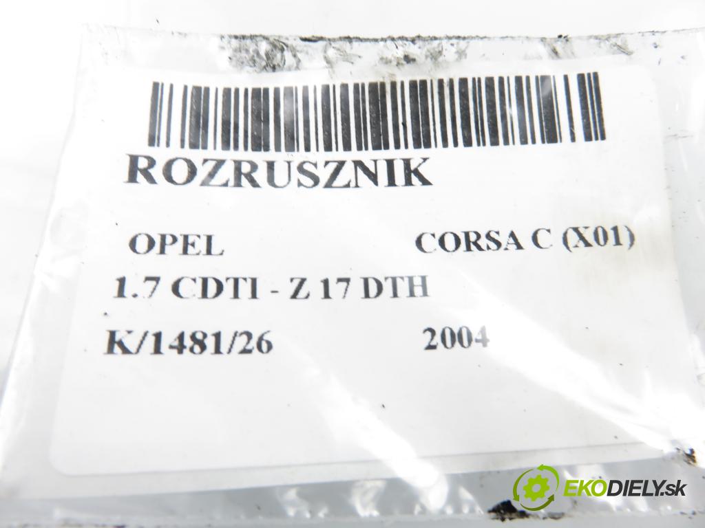 OPEL CORSA C (X01) HB 2004 74,00 1.7 CDTI - Z 17 DTH 1686,00 Štartér 8973860620 ; S114869 (Štartér)