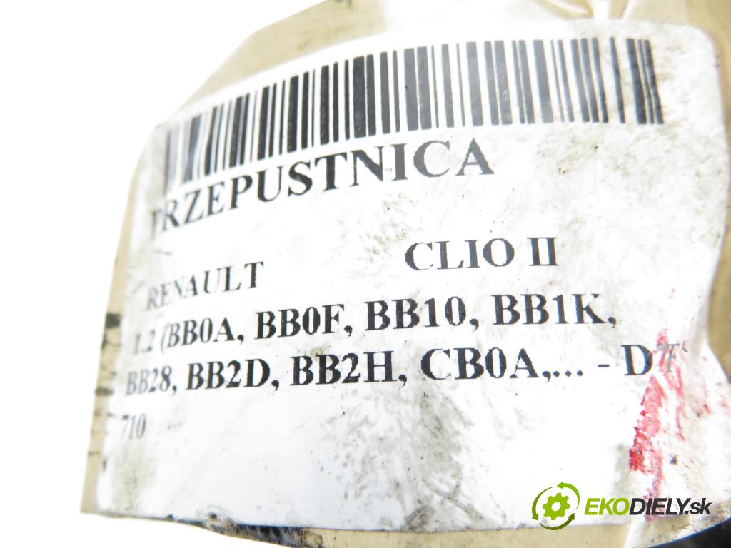 RENAULT CLIO II (BB_, CB_) HB 2000 43,00 1.2 (BB0A, BB0F, BB10, BB1K, BB28, BB2D, BB2H, CB0 1149,00 Škrtiaca klapka 108120A (Škrtiaca klapka)
