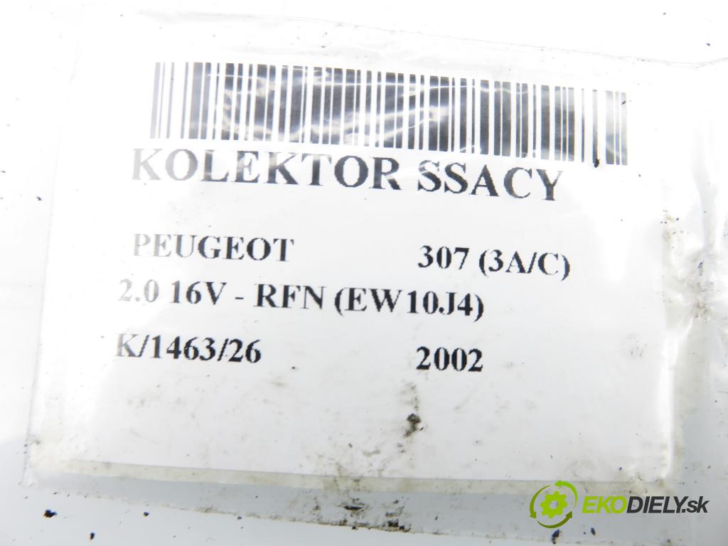 PEUGEOT 307 (3A/C) HB 2002 100,00 2.0 16V - RFN (EW10J4) 1997,00 potrubí 9641562980 ; 9638986080