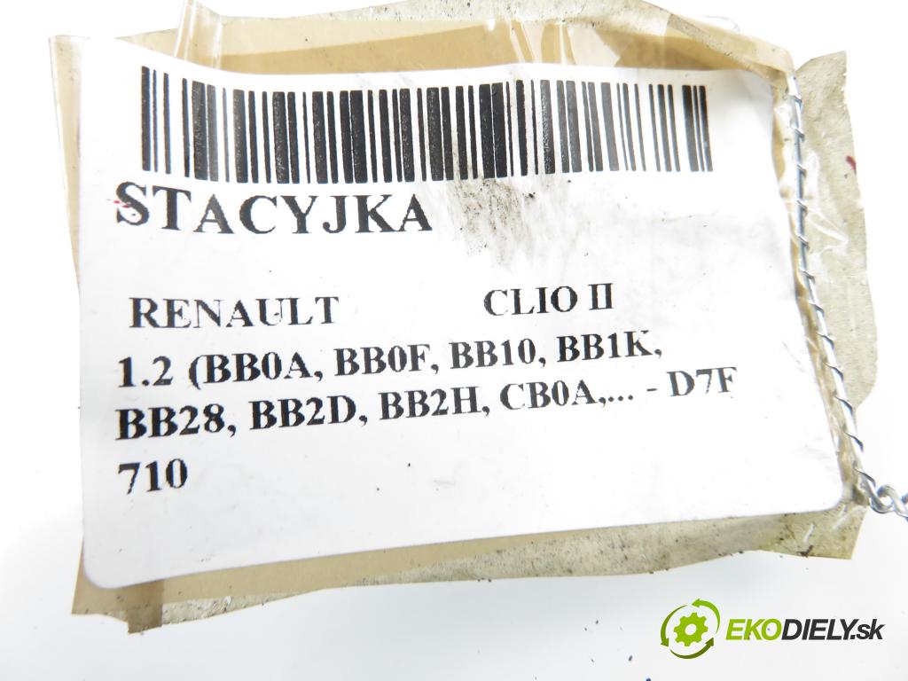 RENAULT CLIO II (BB_, CB_) HB 2000 43,00 1.2 8V 58 1149,00 spinačka (Spínacia skrinka)