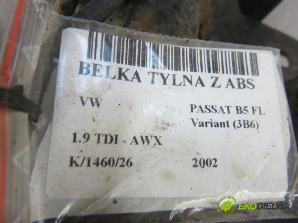 VW PASSAT B5.5 Variant (3B6) KOMBI 2002 96,00 1.9 TDI - AWX 1896,00 výztuha zadní část ABS