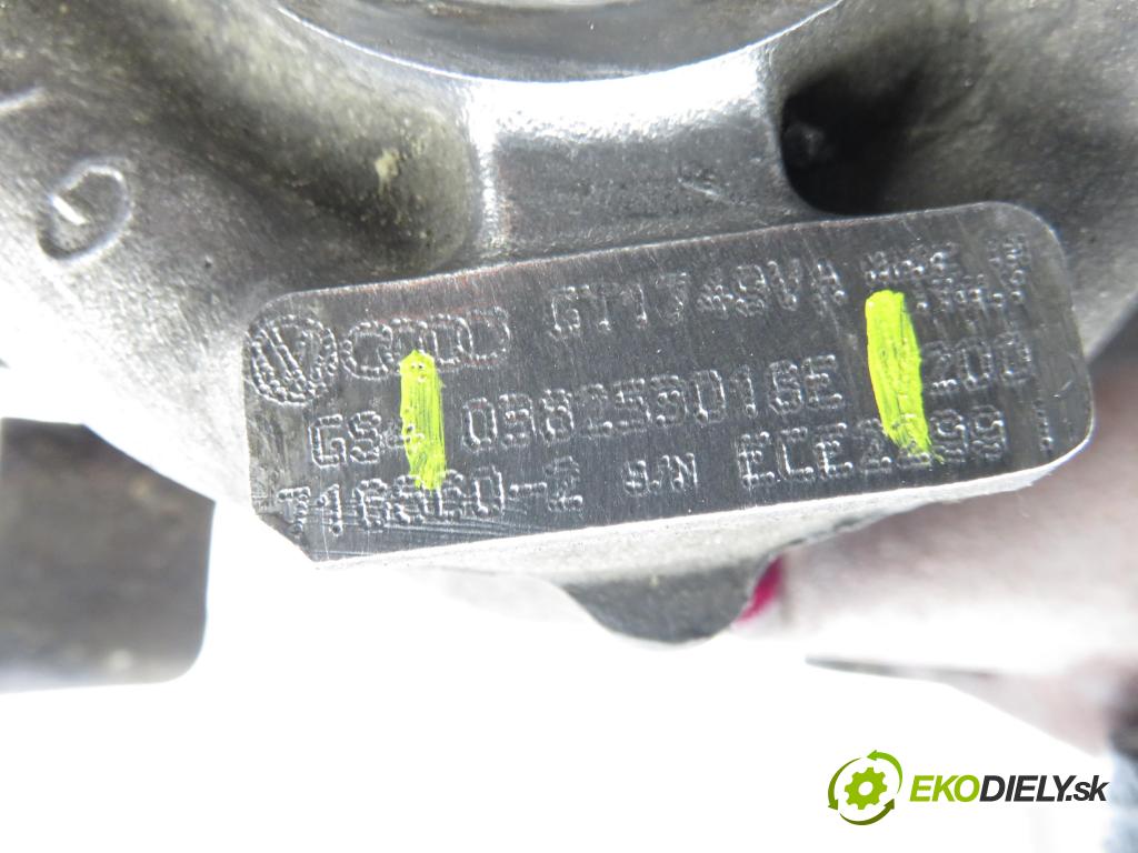 AUDI A3 (8L1) HB 2002 96,00 1.9 TDI - ASZ 1896,00 Turbodúchadlo 038253016E (Turbodúchadlo (kompletné))