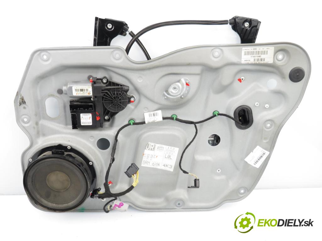 VW TOURAN (1T3) MINIVAN 2010 77,00 1.6 TDI - CAYC 1598,00 mechanismus oken PPE 1T0959702R ; 5K0959792 ; 1T1837730BC