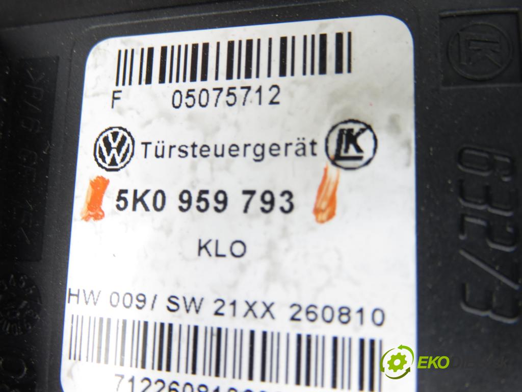 VW TOURAN (1T3) MINIVAN 2010 77,00 1.6 TDI - CAYC 1598,00 Mechanizmus okien 1T0959701T ; 5K0959793 ; 1T1837729BC