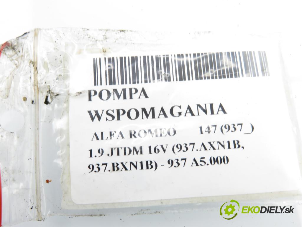 ALFA ROMEO 147 (937_) HB 2006 110,00 1.9 JTDM 16V (937.AXN1B, 937.BXN1B) - 937 A5.000 1910,00 pumpa servočerpadlo 26103252FK ; 55183805 (Servočerpadlo)
