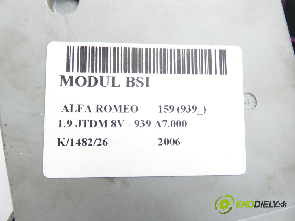 ALFA ROMEO 159 (939_) SEDAN 2006 85,00 1.9 JTDM 8V - 939 A7.000 1910,00 MODUL BSI 60686058 ; 60686059
