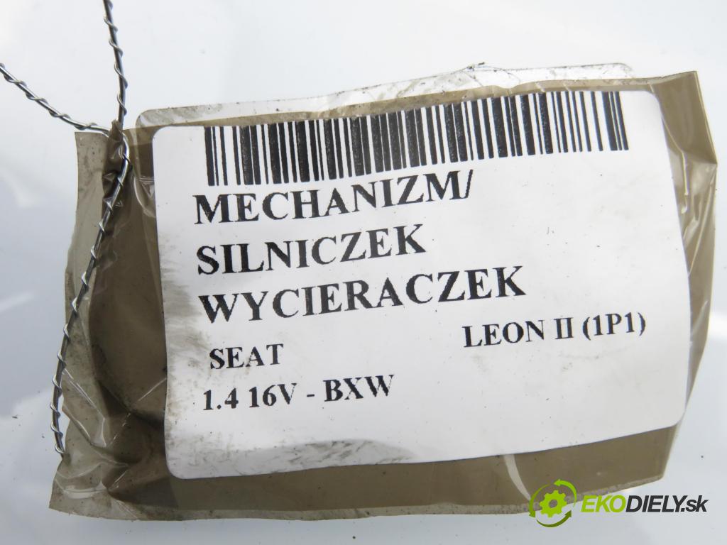 SEAT LEON (1P1) HB 2009 63,00 1.4 16V - BXW 1390,00 Motorček stieračov 1P0955024B ; 3397020918 ; 1P0955120A