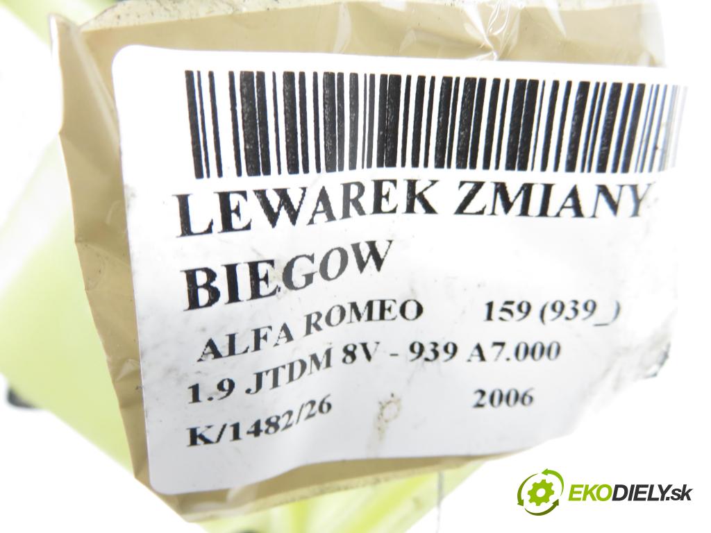 ALFA ROMEO 159 (939_) SEDAN 2006 85,00 1.9 JTDM 8V - 939 A7.000 1910,00 ZVEDÁK: 553488540