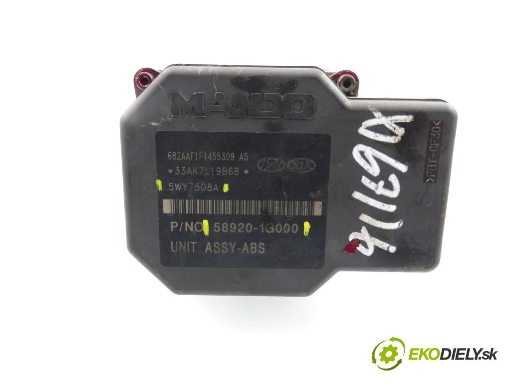 KIA RIO II (JB) HB 2008 81,00 1.5 CRDi - D4FA 1493,00 Pumpa ABS 589201G000 ; BH60106800 ; 5WY7508A (Pumpa ABS)