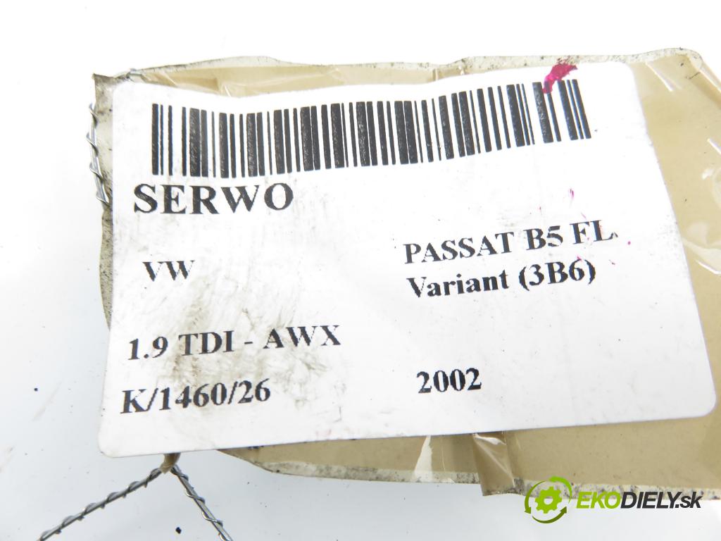 VW PASSAT B5.5 Variant (3B6) KOMBI 2002 96,00 1.9 TDI - AWX 1896,00 Posilovač (Servočerpadlo)