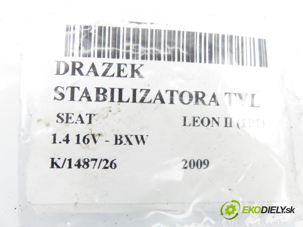 SEAT LEON (1P1) HB 2009 63,00 1.4 16V - BXW 1390,00 TYČ: stabilizátora zadné 1K0511305CL