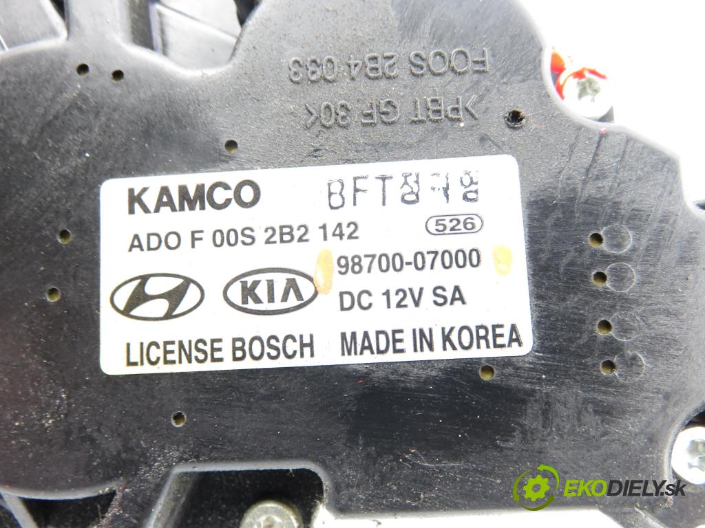 KIA PICANTO (BA) HB 2006 48,00 1.1 - G4HG 1086,00 Motorček stierače zadné 9870007000