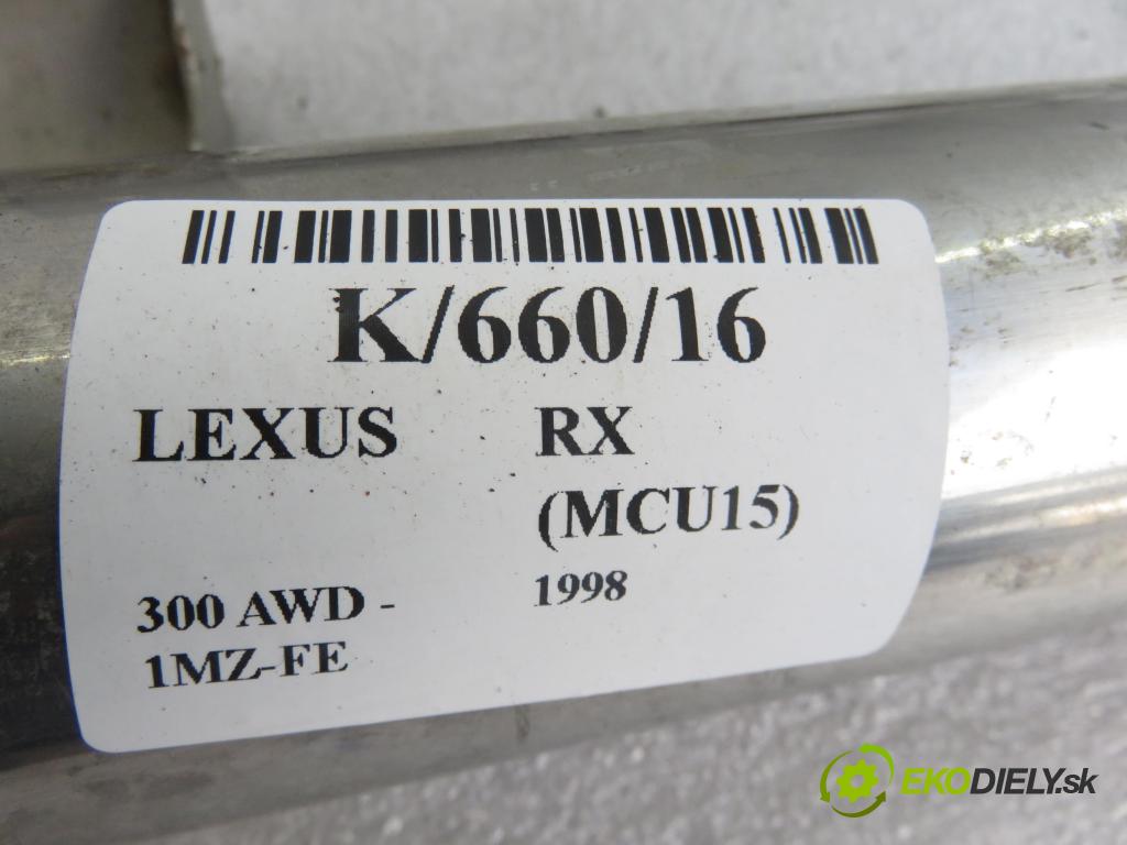 LEXUS RX (MCU15) SUV 1999 0,00 300 AWD - 1MZ-FE 2995,00 POTRUBÍ: